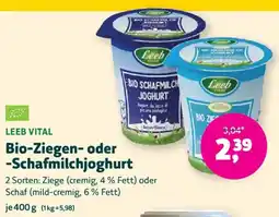 Denn's Biomarkt Bio-Ziegen- oder -Schafmilchjoghurt Angebot
