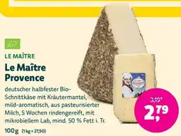 Denn's Biomarkt Le Maître Provence Angebot