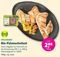 Denn's Biomarkt Bio-Putenschnitzel Angebot