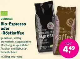 Denn's Biomarkt Bio-Espresso oder -Röstkaffee Angebot