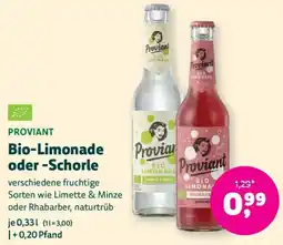 Denn's Biomarkt Bio-Limonade oder -Schorle Angebot