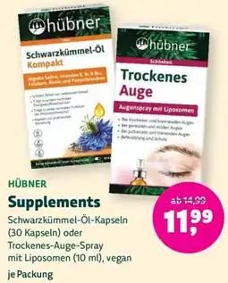 Denn's Biomarkt Hübner Supplements Angebot
