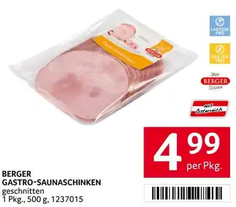 Berger gastro-saunaschinken