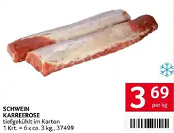 Transgourmet Schwein karreerose Angebot