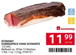 Transgourmet Economy karreespeck ohne schwarte Angebot
