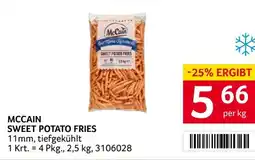 Transgourmet Mccain sweet potato fries Angebot