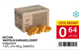 Transgourmet Mccain waffeln karamellisiert Angebot