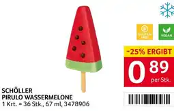 Transgourmet Schöller pirulo wassermelone Angebot