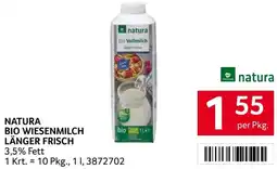 Transgourmet Natura bio wiesenmilch länger frisch Angebot