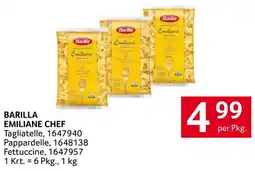 Transgourmet Barilla emiliane chef Angebot