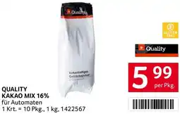 Transgourmet Quality kakao mix 16% Angebot