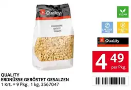 Transgourmet Quality erdnüsse geröstet gesalzen Angebot
