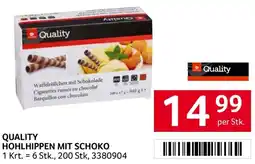 Transgourmet Quality hohlhippen mit schoko Angebot