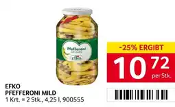 Transgourmet Efko pfefferoni mild Angebot