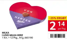 Transgourmet Milka i love milka herz Angebot
