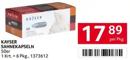 Transgourmet Kayser sahnekapseln Angebot