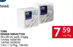 Transgourmet Tork dinner servietten Angebot
