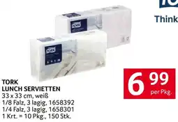 Transgourmet Tork lunch servietten Angebot