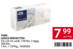 Transgourmet Tork lunch servietten Angebot