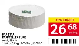 Transgourmet Pap star pappteller pure Angebot