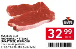 Transgourmet Asaredo beef rind beiried - steaks (roastbeef, striploin) Angebot