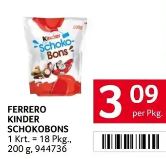 Transgourmet Ferrero kinder schokobons Angebot