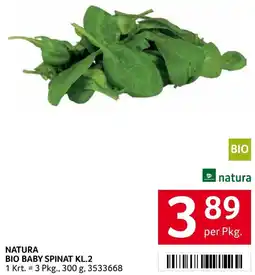 Transgourmet Natura bio baby spinat kl.2 Angebot