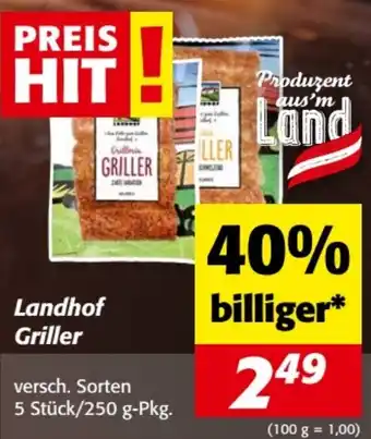 Nah&Frisch Landhof Griller Angebot