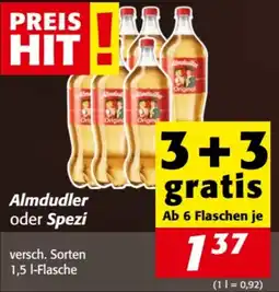 Nah&Frisch Almdudler oder Spezi Angebot