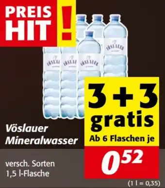 Nah&Frisch Vöslauer Mineralwasser Angebot