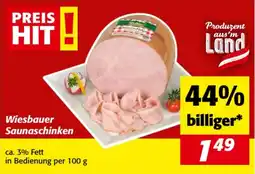 Nah&Frisch Wiesbauer Saunaschinken Angebot