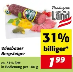 Nah&Frisch Wiesbauer Bergsteiger Angebot
