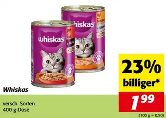 Nah&Frisch Whiskas Angebot