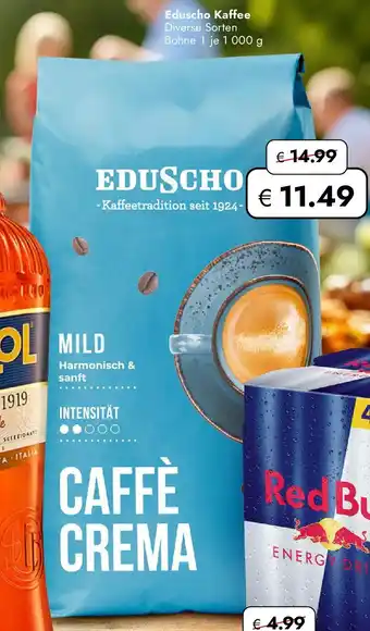 Travel FREE Eduscho kaffee Angebot