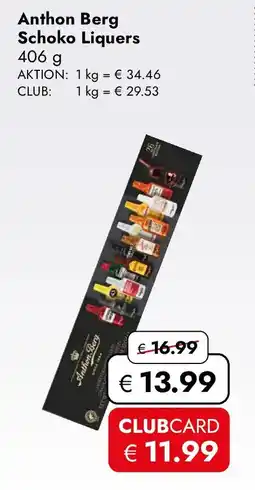 Travel FREE Anthon berg schoko liquers Angebot
