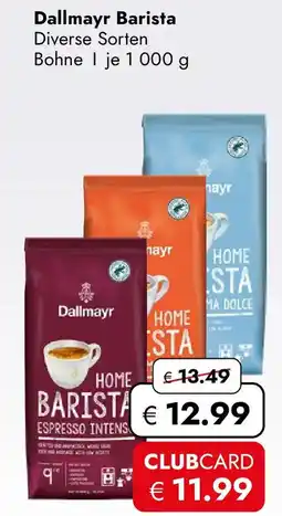 Travel FREE Dallmayr barista Angebot