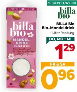 Billa BILLA Bio Bio-Mandeldrink Angebot