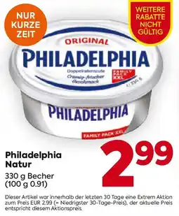 Billa Philadelphia Natur Angebot