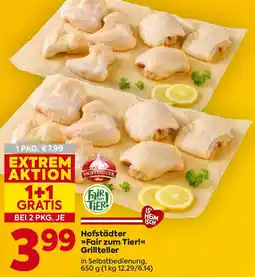 Billa Hofstädter Fair zum Tier! Grillteller Angebot