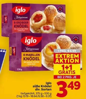 Iglo süße Knödel