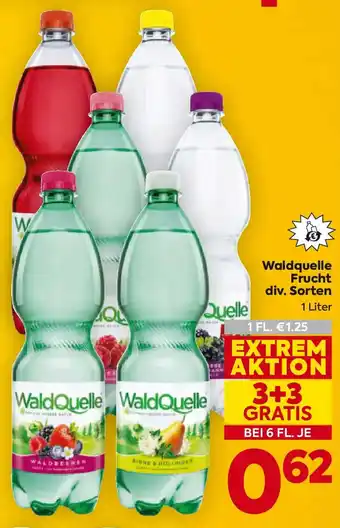 Billa Waldquelle Frucht Angebot