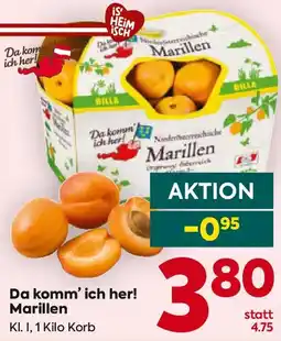 Billa Da komm' ich her! Marillen Angebot