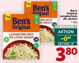 Billa Ben's Original Langkornreis Angebot