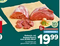 Billa Gulasch-od. suppenfleisch vom almo-rind Angebot