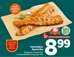 Billa Hofstädter Spareribs Angebot