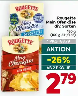 Billa Rougette Mein Ofenkäse Angebot