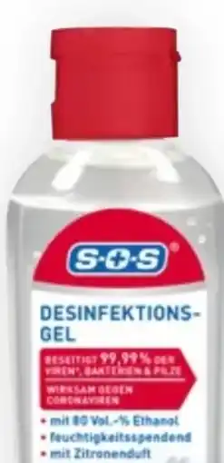 Bipa Sos Desinfektionsgel Angebot