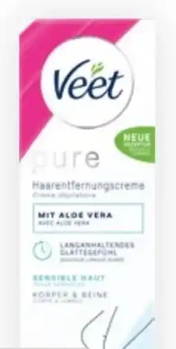 Bipa Veet Pure Enthaarungscreme Sensible Haut Angebot