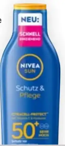 Bipa Nivea Sun Schutz & Pflege Sonnenmilch LSF 50+ Angebot