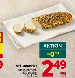 Billa Grillsandwich Angebot